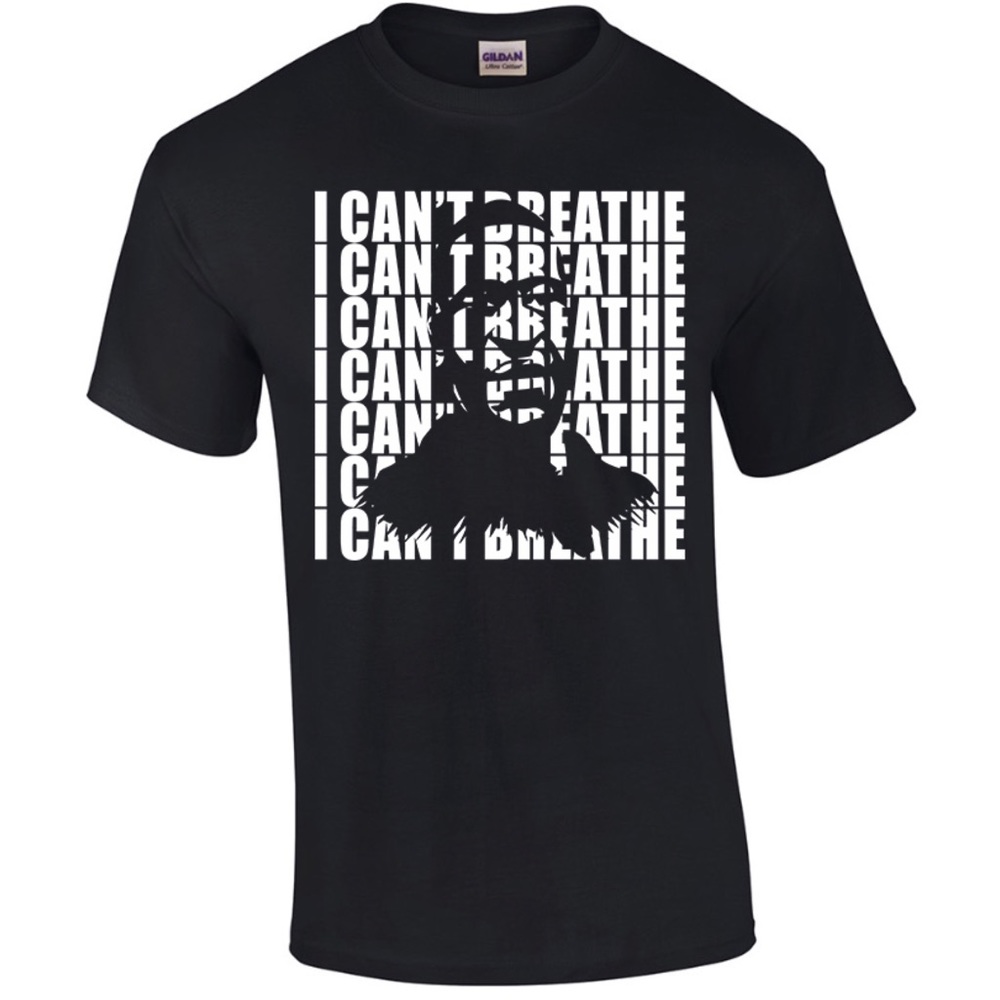 I Can’t Breathe George Floyd Face T-shirt BLM